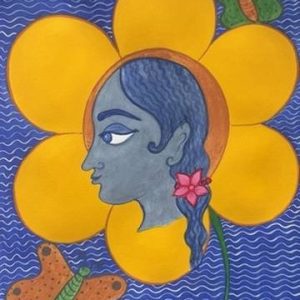Cotton Tote Bag- Blooming Soul - Image 3